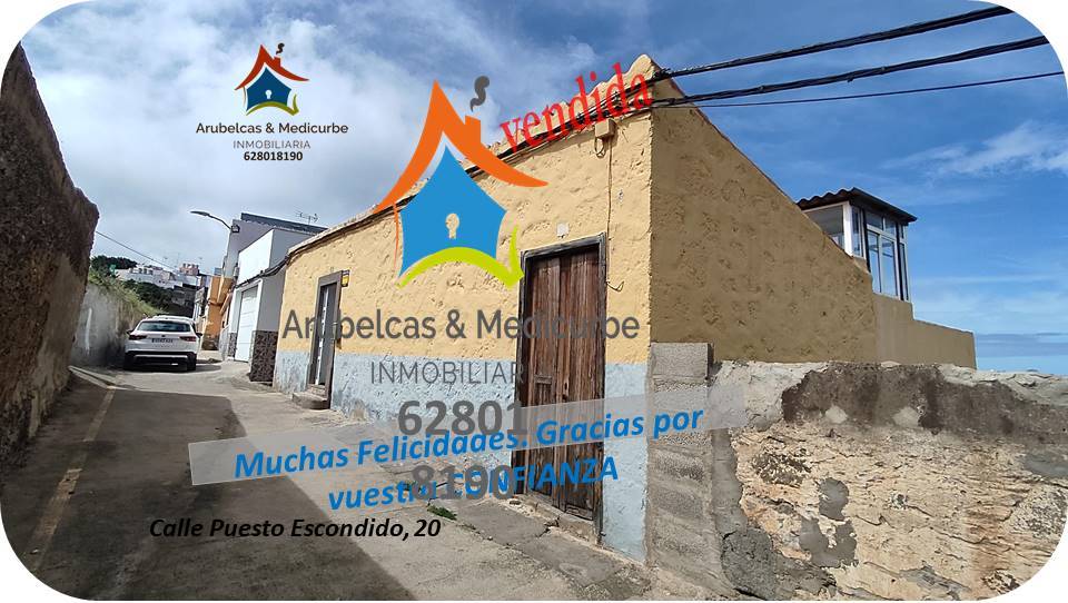 RESERVADA 115.000€ Dos Casa Terrera  con Terraza en Arucas-La Goleta-El Cerrillo