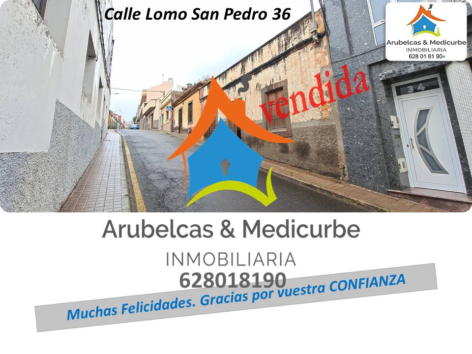 VENDIDA 89.500€ Casa Terrera en Arucas-La Goleta-Lomo san Pedro